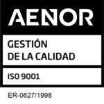 Sello AENOR ISO 9001_POS con Nº Registro T. JOFRANSA,S.A.